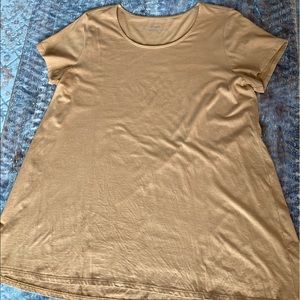J.Jill Pure Jill scoop-neck elllipitical tee